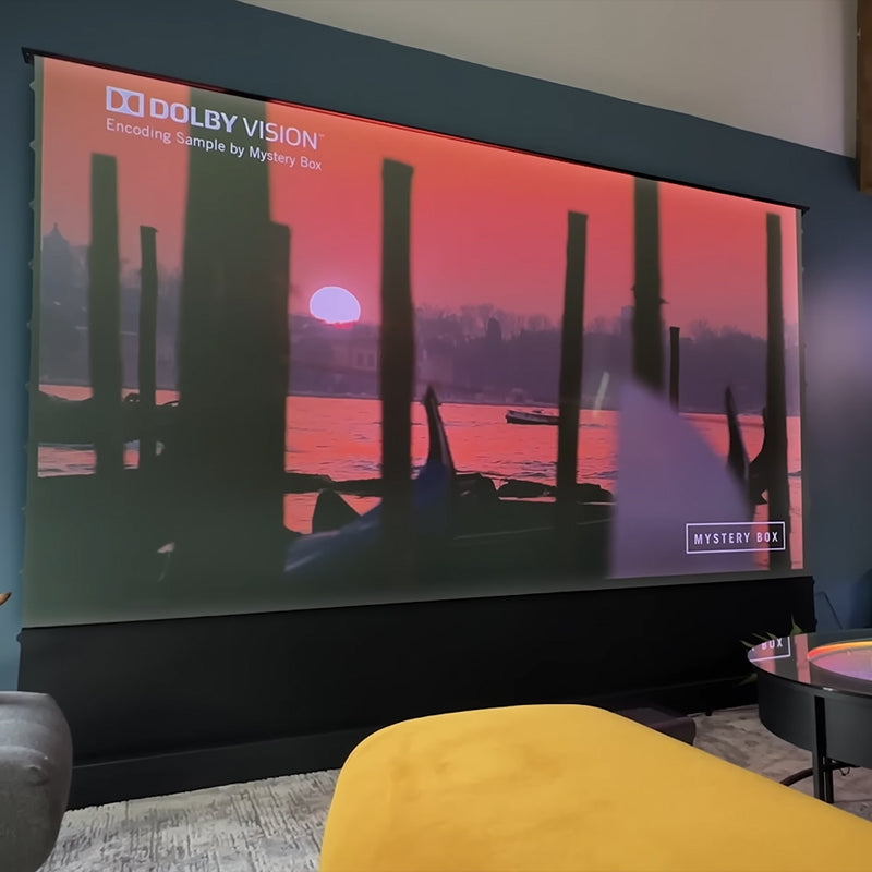 100''-120'' Cinematic+ ALR Motorized Floor Rising Acoustic Screen