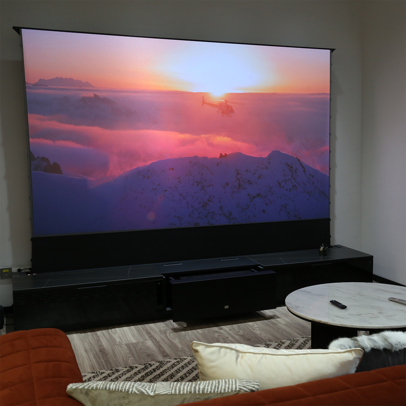 100''-120'' Cinematic+ ALR Motorized Floor Rising Acoustic Screen