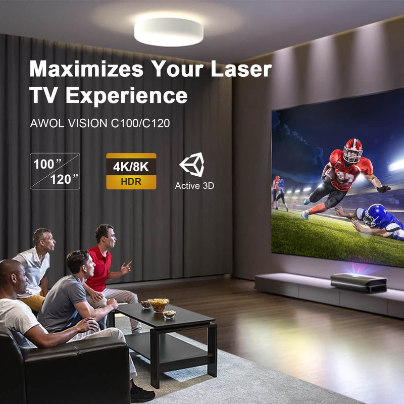 100"-132" Lenticular Cinematic ALR Screen