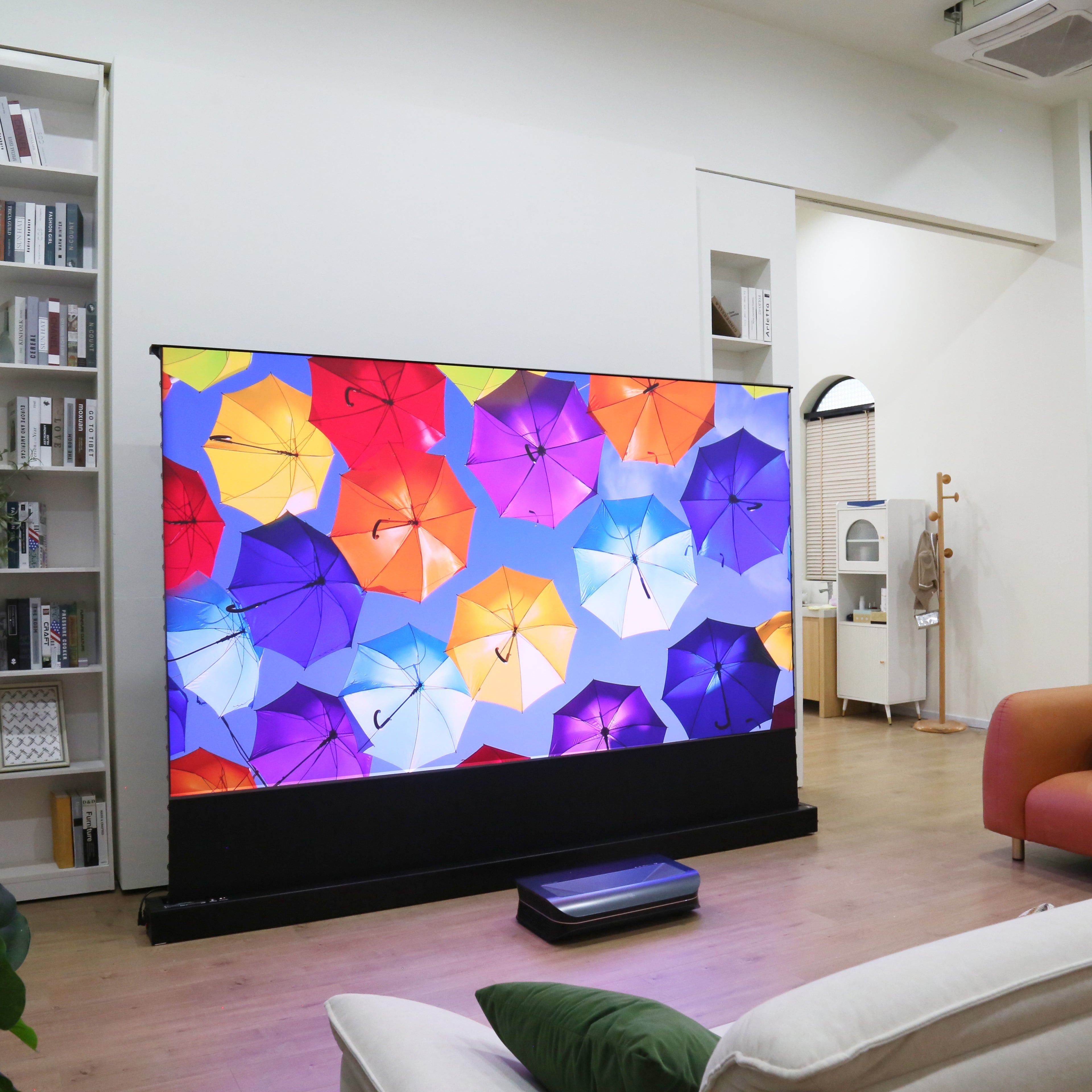 100''-120'' Cinematic+ ALR Motorized Floor Rising Acoustic Screen