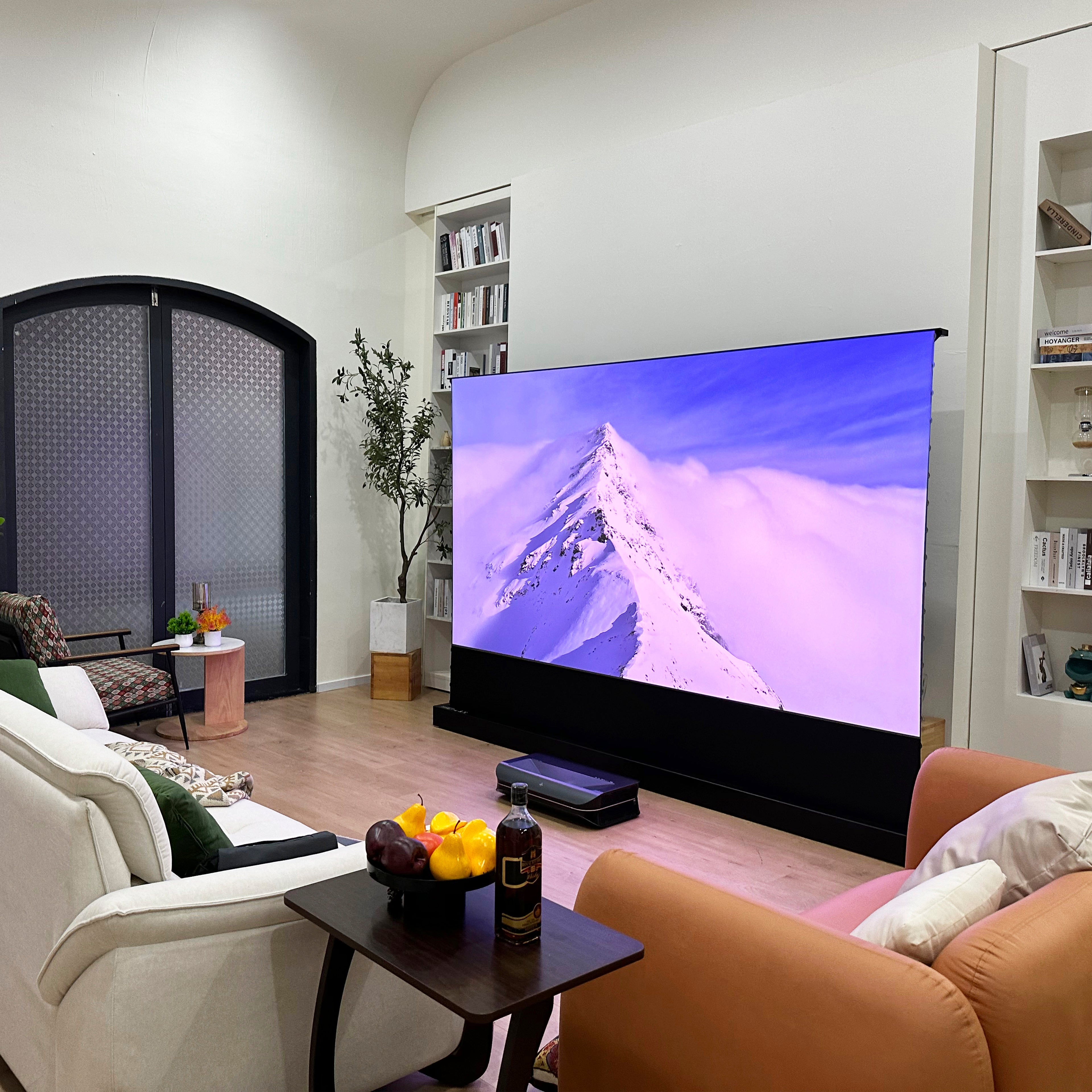 100''-120'' Cinematic+ ALR Motorized Floor Rising Acoustic Screen