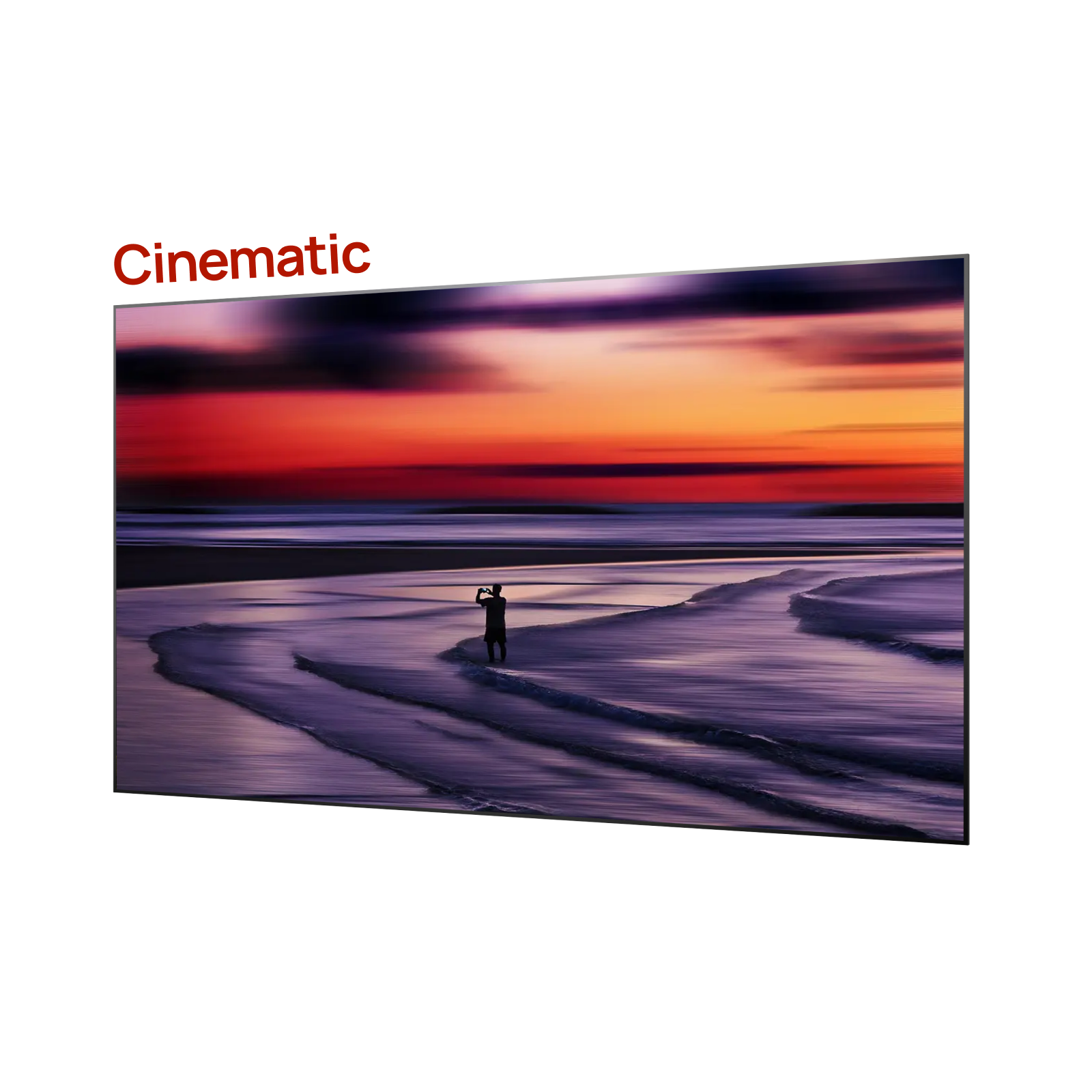 100"-132" Lenticular Cinematic ALR Screen