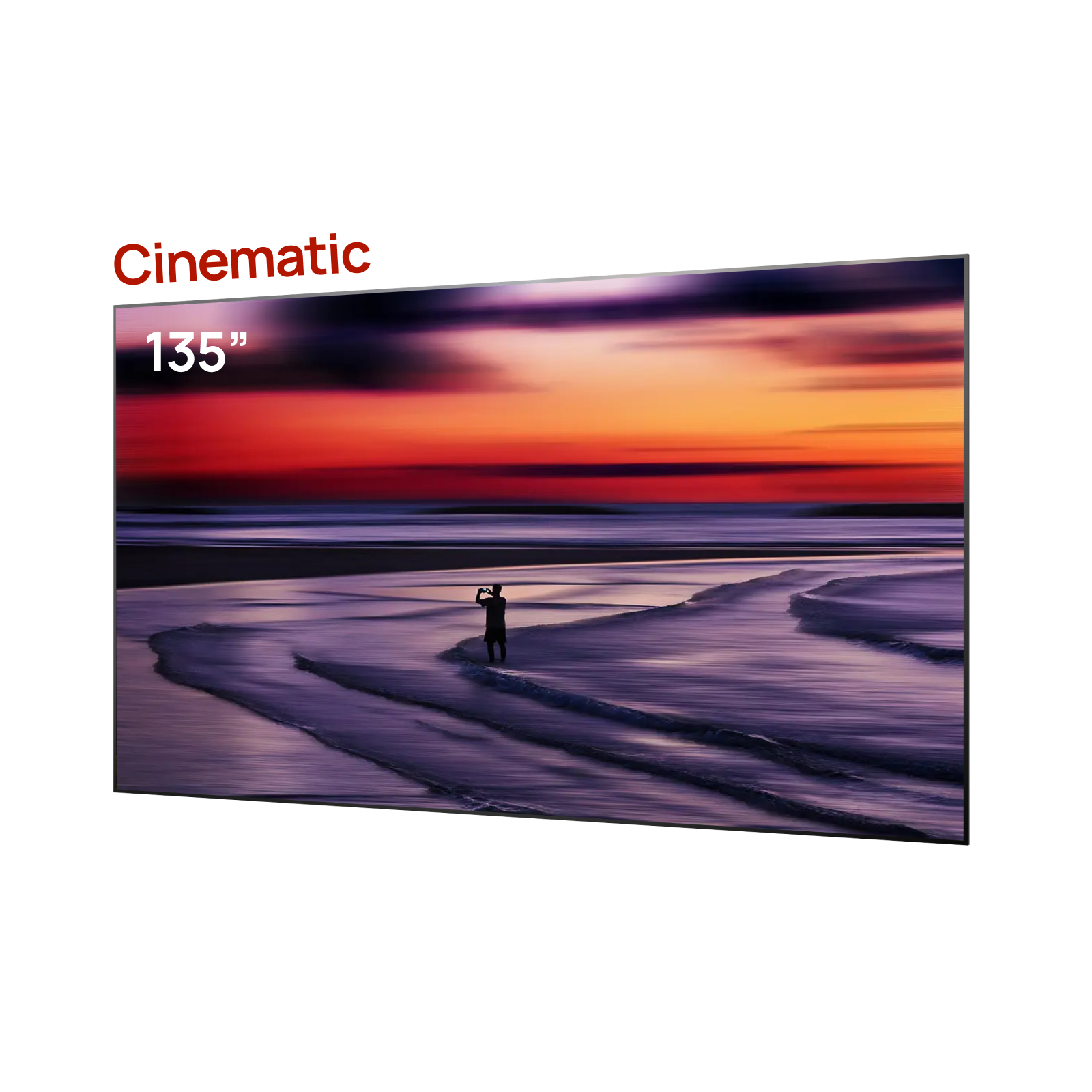 100"-132" Lenticular Cinematic ALR Screen